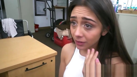 Petite Chick Gets Her Mouth And Coochie...