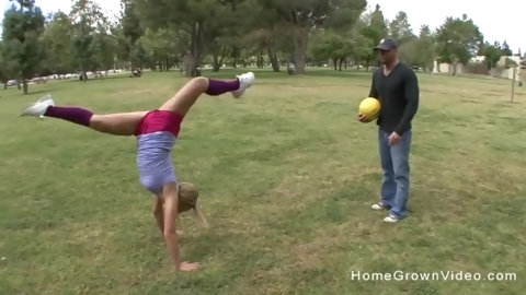 Flexible Blonde Slut Loves Being Pounded...