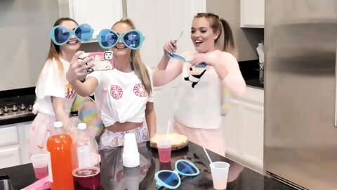 Teen Friends Gets Horny For Playing Spin...