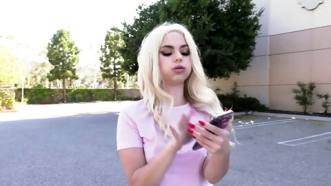 Petite Aria Banks Gangbanged Senseles By...