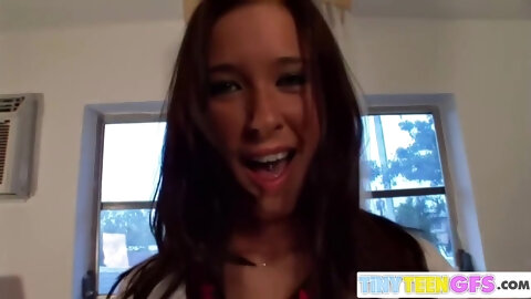 Brooke Skye - Tie Striptease Showing...